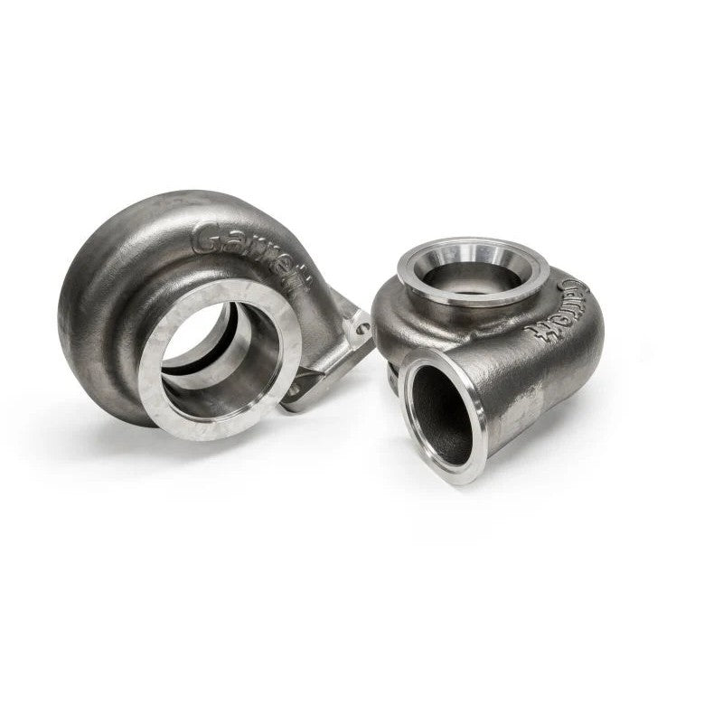 Garrett G40 stainless steel turbine housing with 1.06 A/R ratio and V-band inlet and outlet flanges