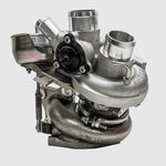Garrett G42-1585 G-Series II Super Core turbocharger assembly with silver compressor housing and ceramic ball bearing CHRA.