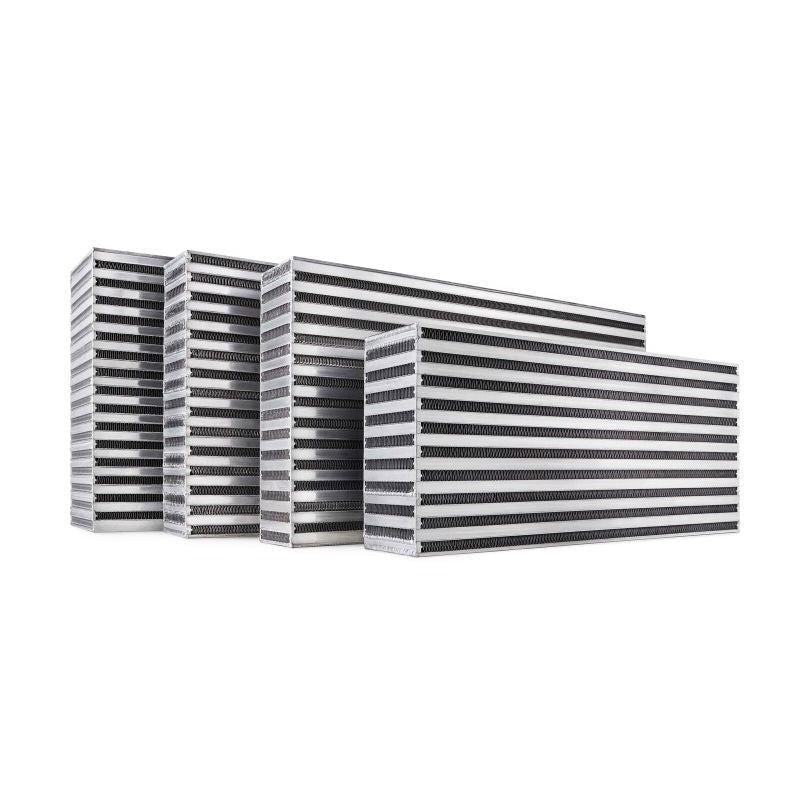 Garrett aluminum liquid-to-air intercooler core with vacuum-brazed fins and high-efficiency heat exchanger design