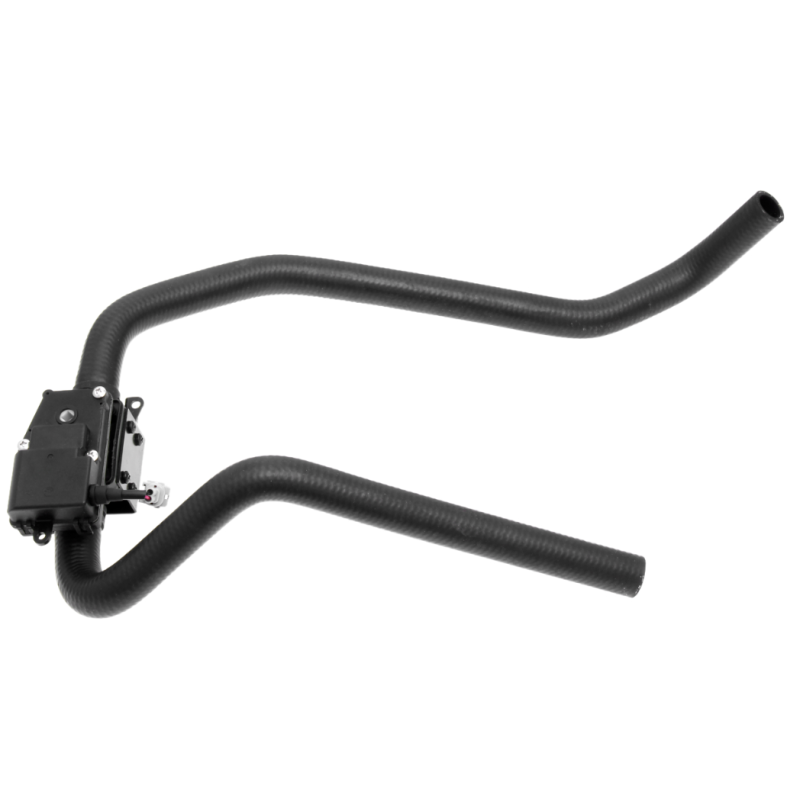 Gates EHV114 electric heater control valve assembly with attached black rubber hoses for Nissan Titan.