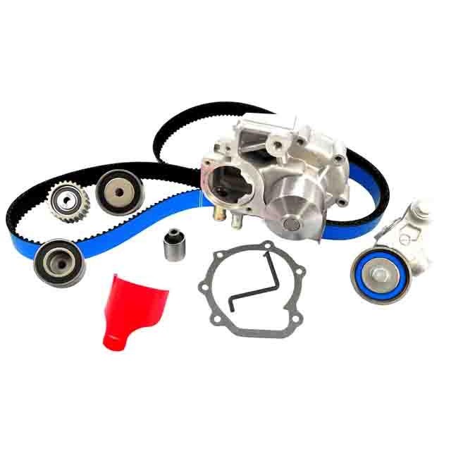 Gates Performance Racing blue timing belt kit with water pump and idler pulleys for 2003-2004 Subaru Impreza WRX