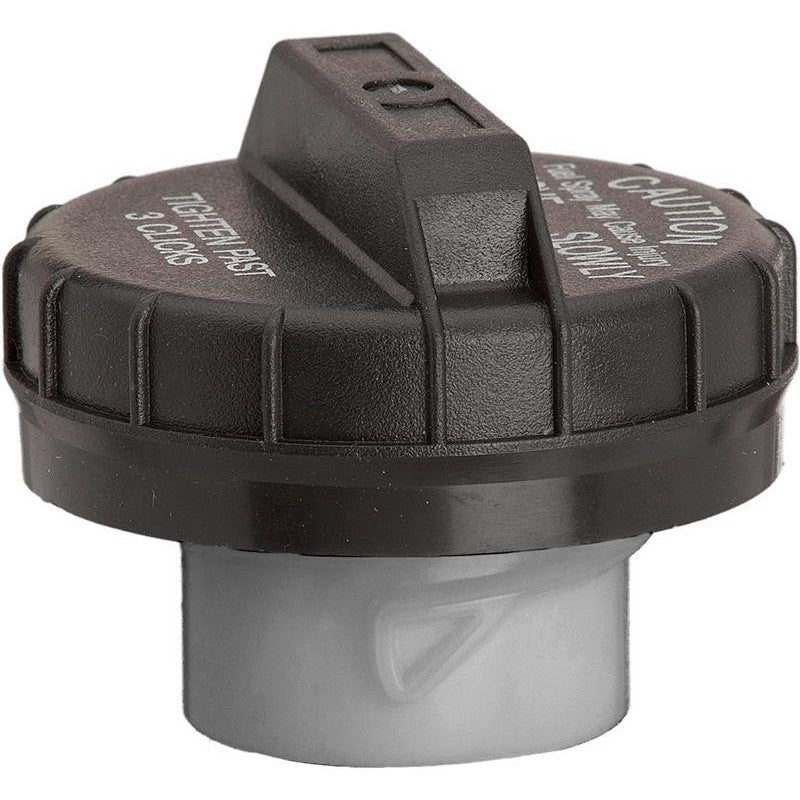 Black plastic Gates 31838 OE equivalent fuel gas cap for Chrysler, Dodge, Jeep, and Infiniti vehicles