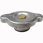 Gates 31333 metal radiator cap featuring a pressure relief spring and sealing gasket for cooling systems.