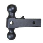 Gen-Y GH-051 adjustable dual-ball hitch mount for 2-inch receivers with 16K towing capacity and pintle lock compatibility.