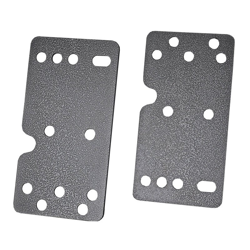 Pair of Gen-Y GH-8000 heavy-duty 1/4-inch steel 5th wheel shim plates for 12.5-inch wing openings.