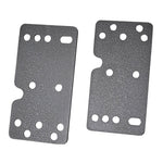 Pair of Gen-Y GH-8000 heavy-duty 1/4-inch steel 5th wheel shim plates for 12.5-inch wing openings.