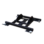 Gen-Y Advantage series OEM puck mount combo hitch base for Dodge trucks with gooseneck ball and 5th wheel head mounting.