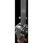 Gen-Y Spartan Torsion-Flex gooseneck coupler featuring 4-inch round tube and 5-inch offset with SnapLatch hitch