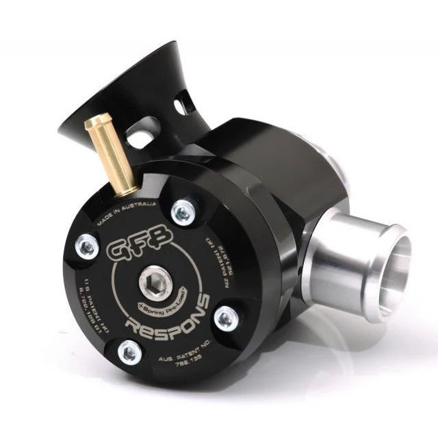 GFB Respons TMS blow off valve kit for Subaru FA20DIT engines featuring adjustable venting control
