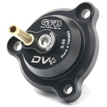 GFB DV+ performance diverter valve T9360 for Ford Focus RS showing precision-machined internal components.
