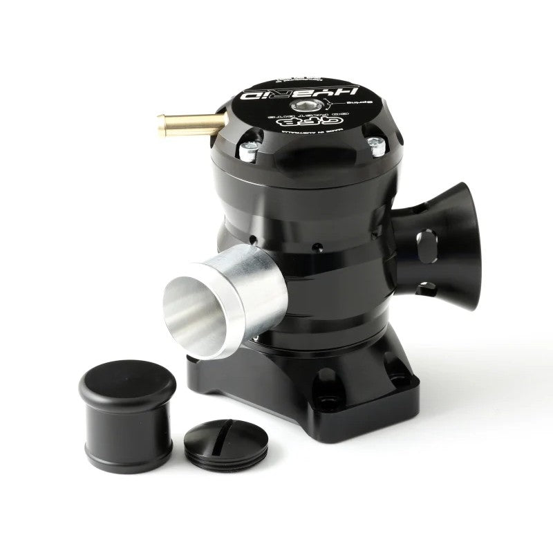 GFB Hybrid TMS T9210 dual outlet diverter valve for Hyundai Veloster N and Kia Stinger 2.0T
