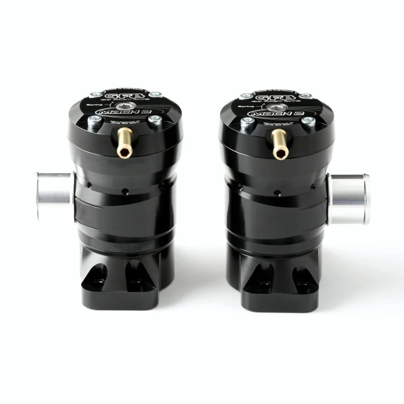 Pair of GFB Mach 2 TMS recirculating diverter valves for 2018-2020 Kia Stinger 3.3T