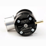 GFB Mach 2 TMS aluminum recirculating diverter valve with 33mm inlet and outlet ports