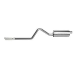 Gibson stainless steel cat-back exhaust system with a polished slash-cut tip for 2001-2007 Toyota Sequoia