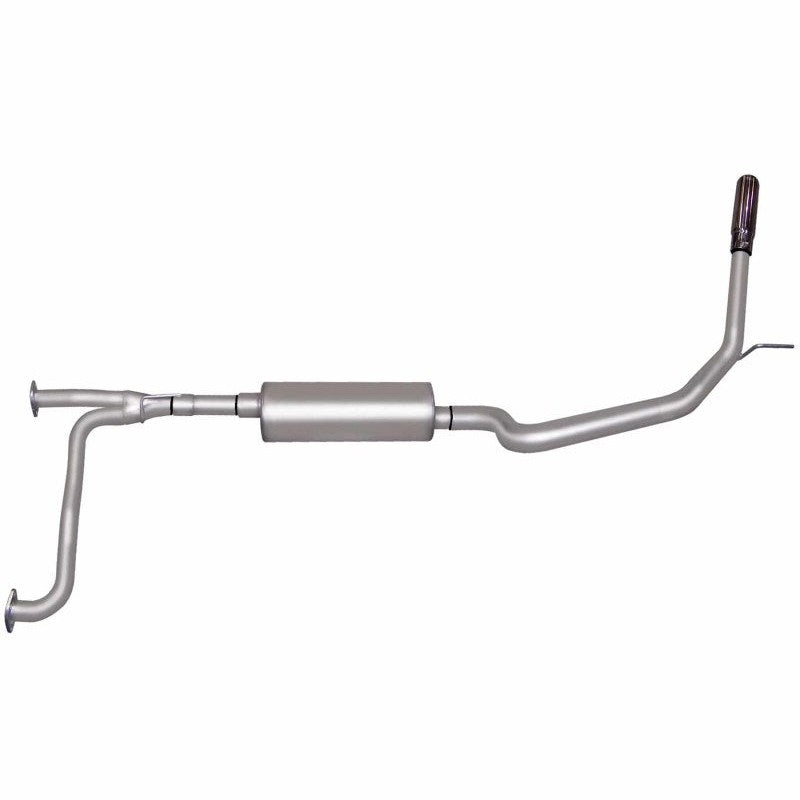 Gibson stainless steel 3-inch cat-back exhaust system with Superflow muffler and polished slash-cut tip