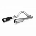 Gibson Patriot Skull Series 4in stainless steel cat-back exhaust with 6in black Cerakote American Flag tip