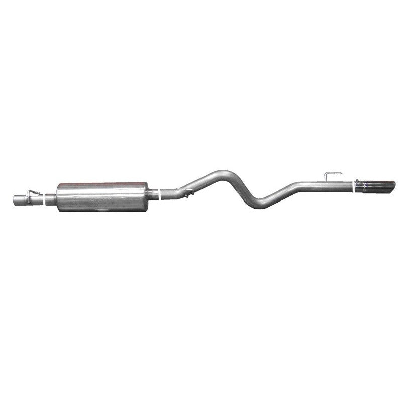 Gibson aluminized 3-inch cat-back single exhaust with polished stainless tip for 2004-2009 Dodge Durango 4.7L.