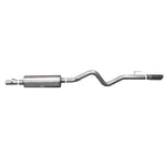 Gibson aluminized 3-inch cat-back single exhaust with polished stainless tip for 2004-2009 Dodge Durango 4.7L.