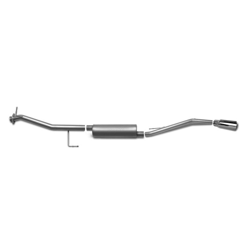 Gibson aluminized cat-back exhaust system with polished stainless tip for 2006-2011 Honda Element