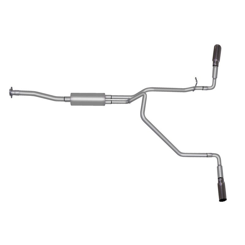 Gibson 65587 Dual Extreme stainless cat-back exhaust with polished tips for 2015-2022 Chevrolet Colorado/GMC Canyon 2.5L