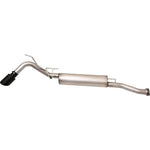 Gibson 618820B Black Elite cat-back exhaust system with 2.5 inch stainless tubing and black ceramic tip for Toyota Tacoma