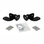 Black steel Go Rhino RC2 bull bar mounting brackets for 2003-2006 Chevrolet Silverado and GMC Sierra trucks
