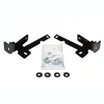 Black heavy-duty steel Go Rhino RC2 bull bar mounting brackets for 1997-2004 Ford F-150.