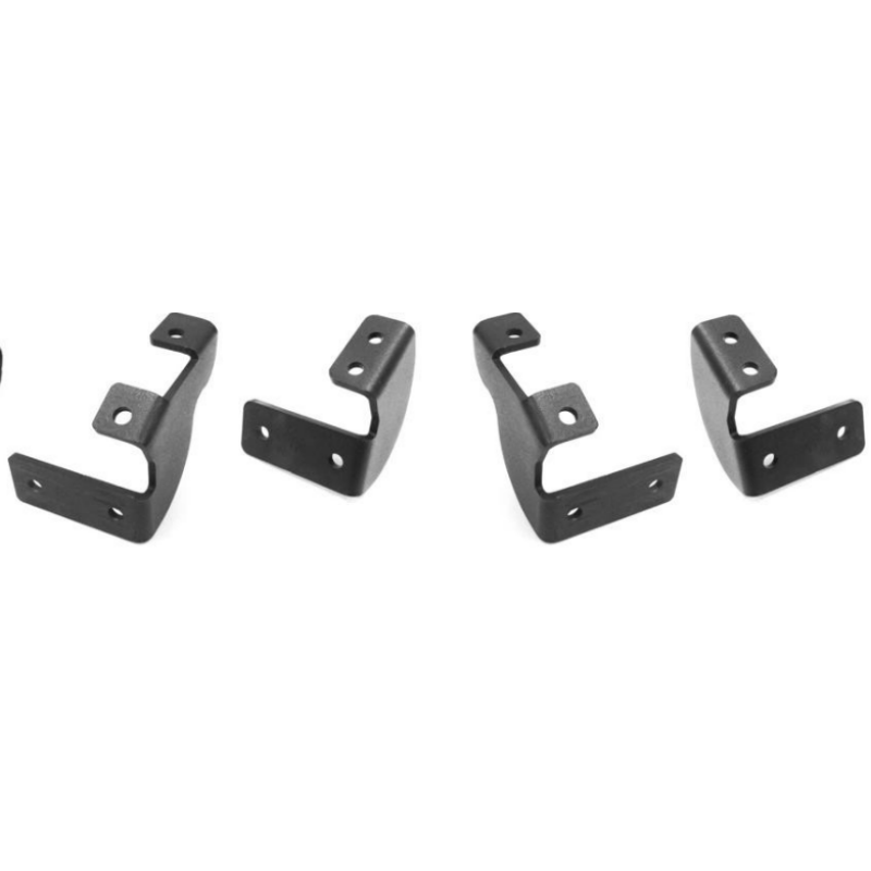 Go Rhino Dominator Xtreme heavy-duty steel side step mounting brackets for 2005-2023 Toyota Tacoma.