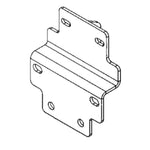 Textured black heavy-duty steel mounting brackets for Go Rhino Dominator Xtreme side steps.