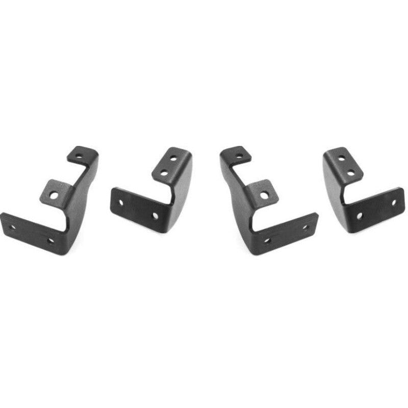 Go Rhino textured black heavy-duty steel mounting brackets for Dominator Xtreme side steps