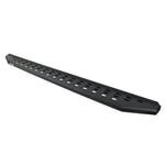 Go Rhino RB20 73-inch running boards in textured black powder coat featuring a perforated traction surface.