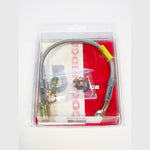 Goodridge stainless steel braided clutch line with fittings for 2002-2012 Subaru Impreza WRX