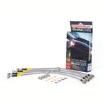 Goodridge stainless steel braided brake line kit with PTFE liner for 1990-2001 Subaru Legacy and Impreza