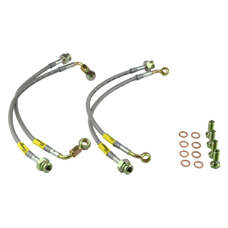Goodridge stainless steel braided brake lines for 1994-1996 Chevrolet Corvette