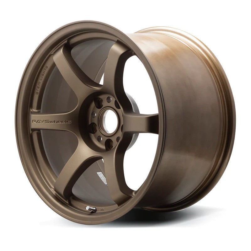Gram Lights 57DR 6-spoke concave wheel in Bronze2 finish, 17x9 +38 5x114.3