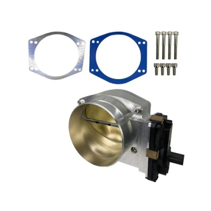 Granatelli GMTBLT4 103mm natural finish aluminum drive-by-wire throttle body for GM Gen V LT-series engines.