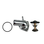 Granatelli billet aluminum thermostat housing with 160 degree thermostat for GM LT engines