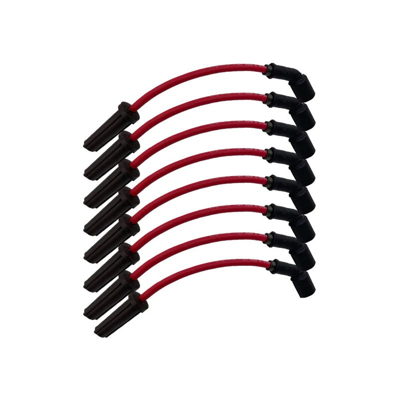 Granatelli red high-performance coil-near-plug ignition wire connector kit for GM LS-series engines.