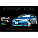 GReddy unpainted urethane front lip spoiler for 2002-2004 Acura RSX Base and Type-S models.
