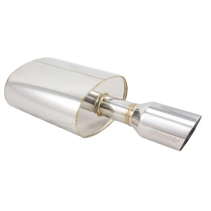 GReddy Supreme SP cat-back exhaust system with polished tips for 2013-2020 Scion FR-S, Subaru BRZ, and Toyota 86.