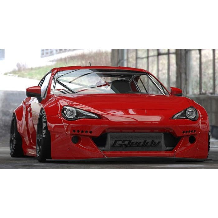 GReddy X Rocket Bunny Version 2 front bumper grill mesh for Scion FR-S, Subaru BRZ, and Toyota 86.