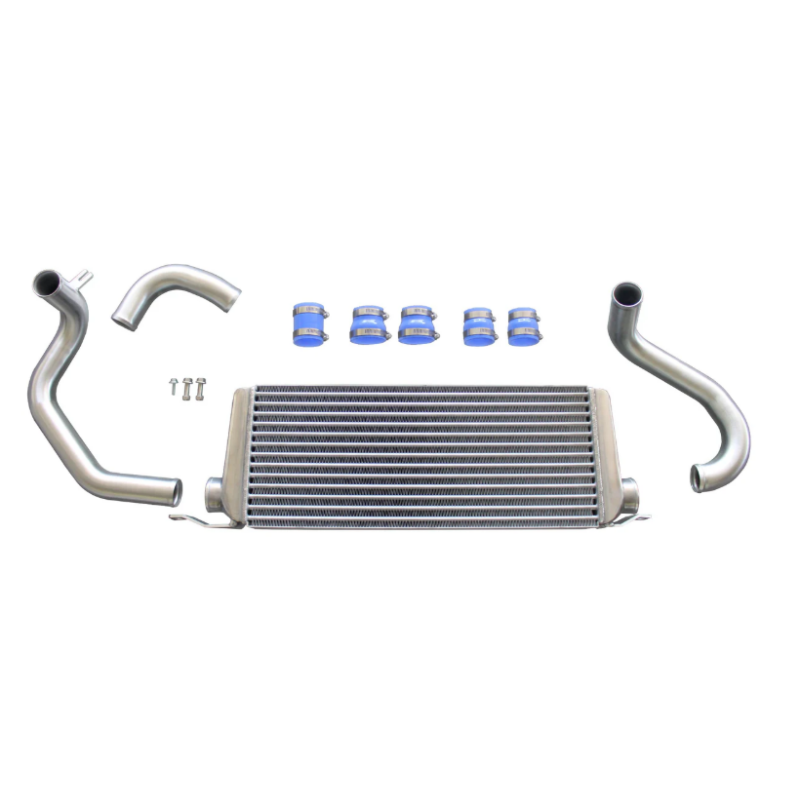 GReddy T-28E front mount intercooler core and aluminum piping for 2017+ Honda Civic Sport and Si