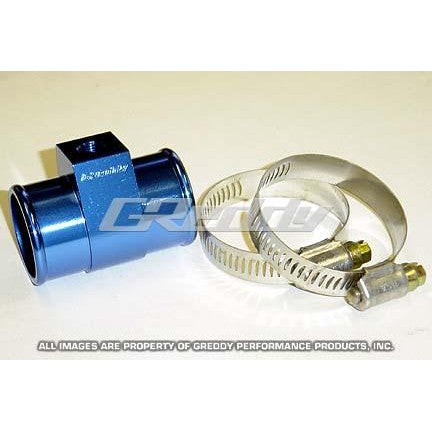GReddy 34mm machined radiator hose adapter for water temperature sender units