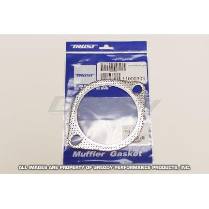 GReddy 80mm oval 2-bolt exhaust flange gasket with high-temperature composite construction