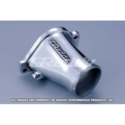 Cast aluminum GReddy compression tube for 1987-1992 Mazda RX-7