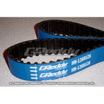 GReddy high-performance timing belt for Acura Integra and Honda Civic B-series DOHC VTEC engines.