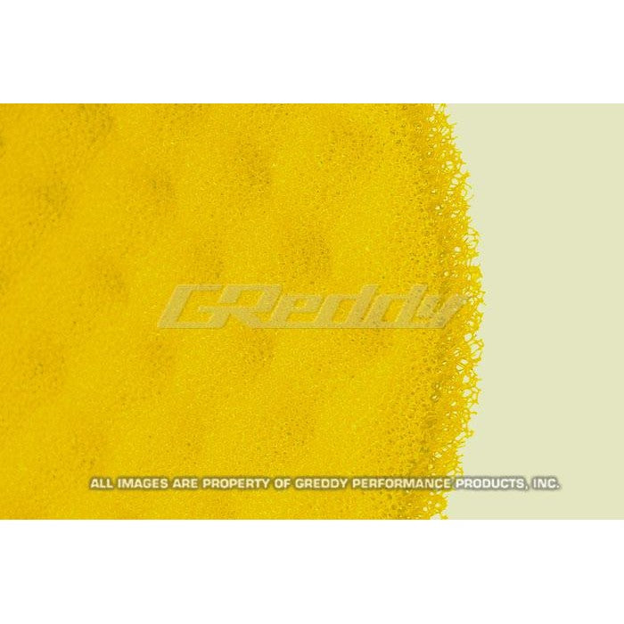 Yellow GReddy Airinx AY-MB high-flow dry foam replacement filter element.