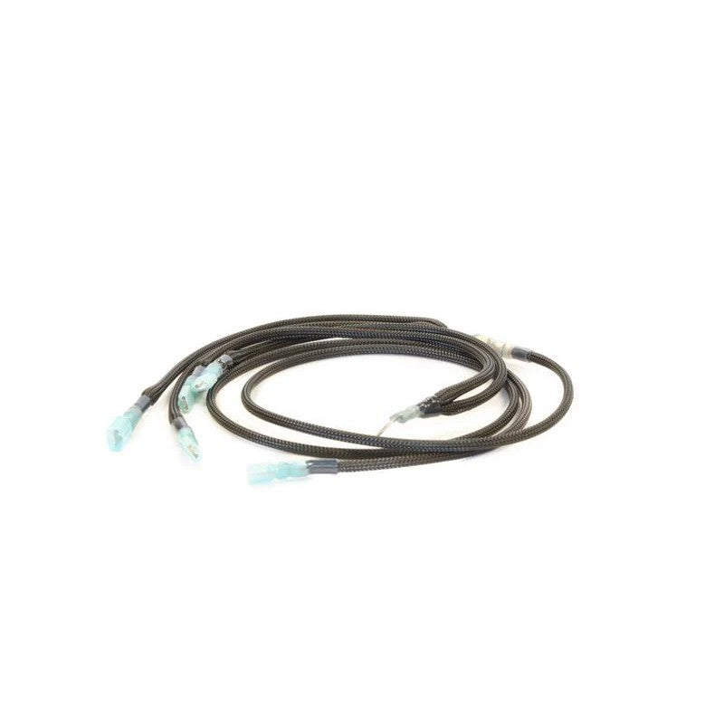 GrimmSpeed Hella Horn wiring harness with relay, battery power lead, and plug-and-play Subaru connectors.