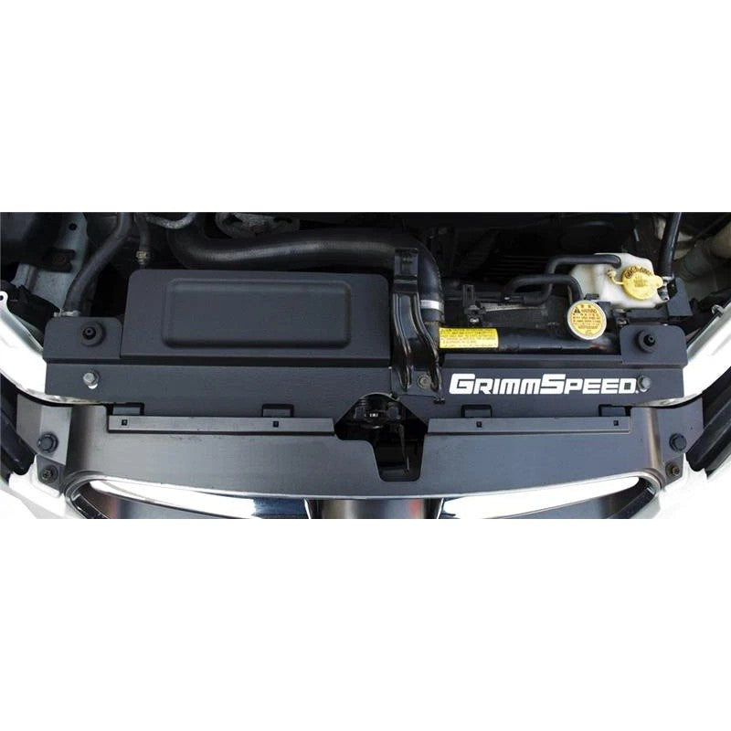 GrimmSpeed 05-09 Subaru Legacy/Outback Radiator Shroud w/Tool Tray - Textured Black