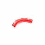 Red GrimmSpeed radiator hose kit for 2008-2020 Subaru Impreza, WRX STI, and Forester cooling systems.